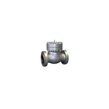 API Carbon steel ASTM A216 WCC flanged swing check valve(sale@bjvalves.com)