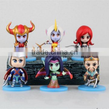 SV-LOL012 (Popular League of Legends )LOL action figure wholesale game toys League of Legends figure set 6pcs with retail box