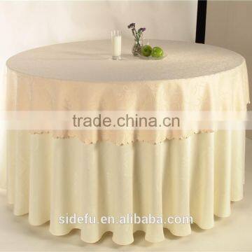 Customized Hotel Round Cheap Dining Table Cloth photo-4
