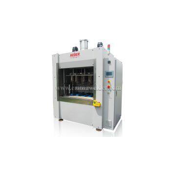 Heat staking welding machine for auto interior trim