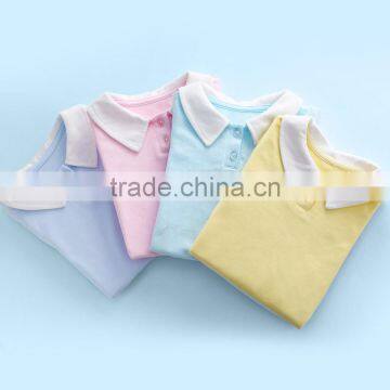 Competitive price cotton printed short sleeve baby clothes TB017