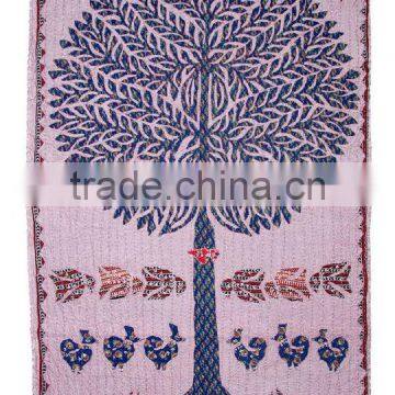 indian tapestry bedspread, Tree wall hanging