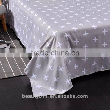100% Cotton Knitted Jersey Crib Sheet Bed Sheet Manufacturer in China Coverlets BS298 photo-2
