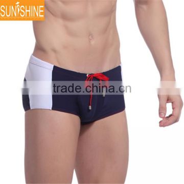 Sports Mens Swim Trunk Althletic Wear Knitted Men's Padded Swimwear