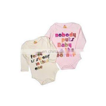 Custom design Printed baby rompers