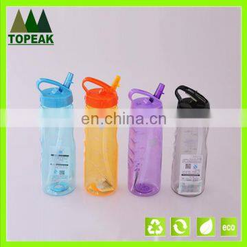 New products 2016 custom logo water bottle BPA free Plastic bottle