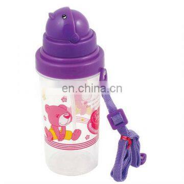 PCTG/Tritan children BPA FREE water bottle with shoulder strap