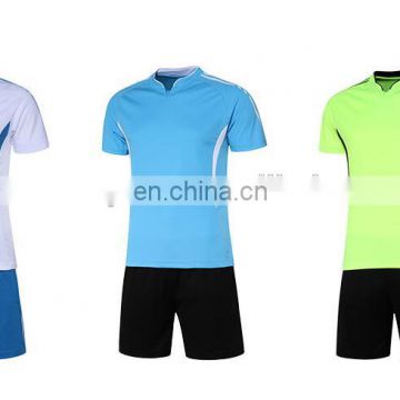 Wholesale custom made dry fit soccer jersey best quality soccer uniform