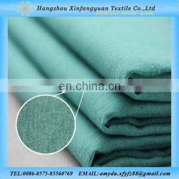 XFY-RL160 Green Rayon Linen Fabric Wholesale