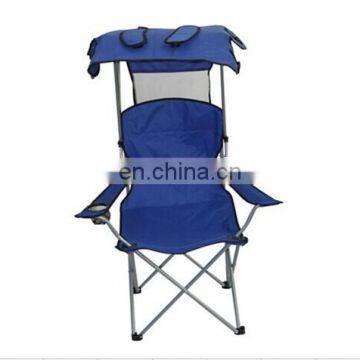 Adjustable Outdoor Folding Leisure Camping Fishing Beach chair with canopy