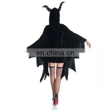 2017 Higt Quality Anime Halloween Vampire Costume Cosplay Bat Costume for in Stock