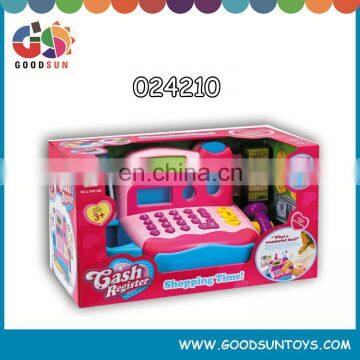 wholesale new item plastic toys cashier play set for baby best quality small order OEM ODM free sample chenghai toys