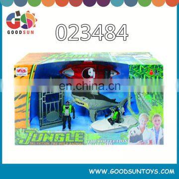 2015 new product high quality play set military toy set soldier animal rescue play set