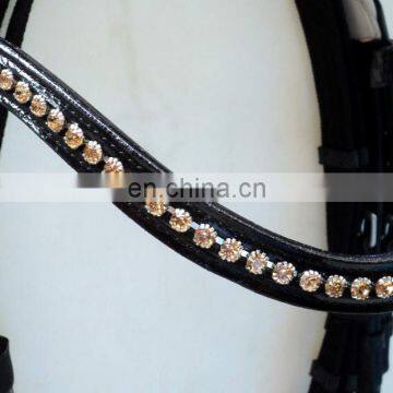FANCY HORSE BRIDLE WITH CRYSTAL. photo-2