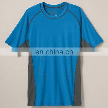 custom quick dry mesh design sports t-shirts