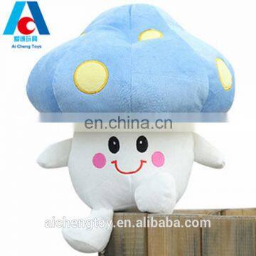 high quality cheap custom mushroom shaped plush toy pillow/keychain