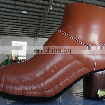 cheap giant advertising Inflatable shoes model