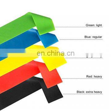Hot sale the newest latex resistance band set exercise bands fitness band equipment