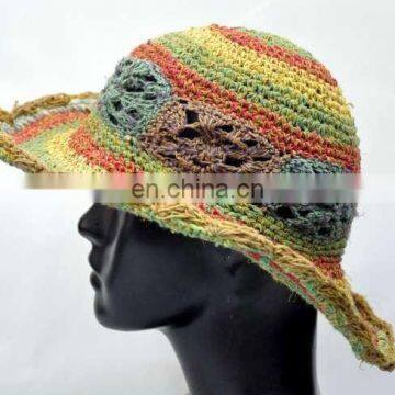 Rasta wire Brim hat