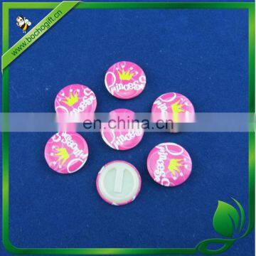 Button Badge with plastic clip