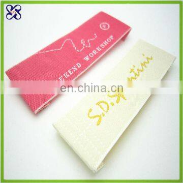 fashion garment brand woven label