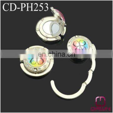 Fashion Promotional Gift Compact Mirror Purse Hook CD-PH253