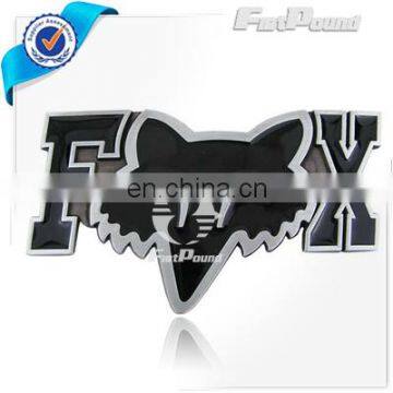 FX Wolf Head Enamel Belt Buckle