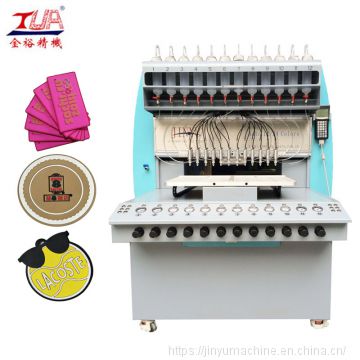 Multicolor automatic soft enamel dispenser machine