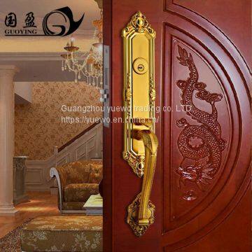 Door Lock Shuangla European-style Lock Anti-theft Lock Office Door Lock Copper Door Mechanical Lock Guoyin Villa Wooden photo-5