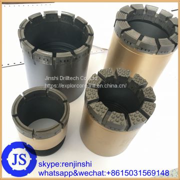 Factory price and durable HQ,PQ,NQ,BQ Diamond Impregnated Core Bit for Exploring