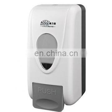 Wall mount hand push soap dispenser kitchen plastic dispenser for liquid soap