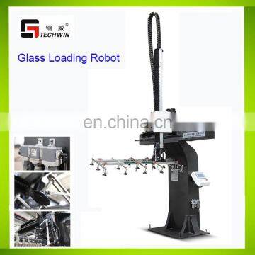 Techwin automatic glass loading/unloading machine/manipulator from China