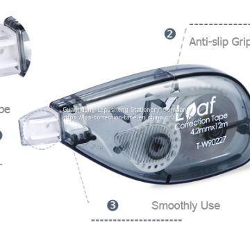 LPS Assorted Color Side Application Correction Runner White Out Correction Tape No.T-W90228
