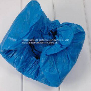 One-time thickening shoe cover wholesale package mail non - woven fabric shoe cover foot cover home use cloth plastic shoe cover 100