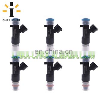 6x 16600-7S000 0280158007 fuel injector for car 2009-2012