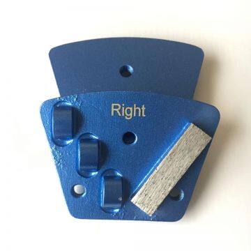 Three-stage diamond grinding block stone ground grinding wheel