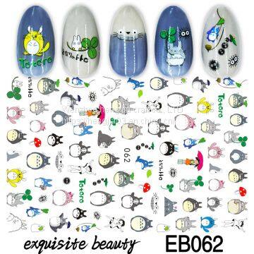 Cartoon Decoration Party Supplies 2d Nail Sticker Kids Decals Sticker photo-2