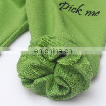 Terry Long Pant Embroidery Loose Pant Boys and Girls Stitchwork Wide Leg Pant For Uniset on Sale photo-4