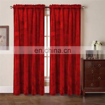 Hot Sale & High Quality Velvet Window Curtain With Great Price photo-2