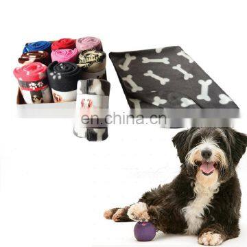 Promotion Amazon hot sale polar fleece dog blanket