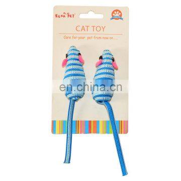 Set of beautiful interesting cat mouse toy