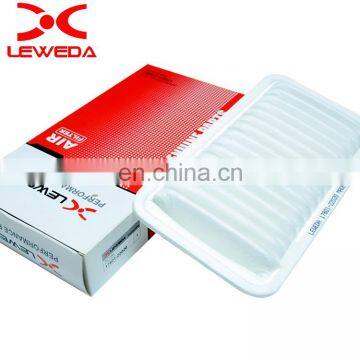 China auto parts manufacturer auto air filter 17801-22020 for Corolla