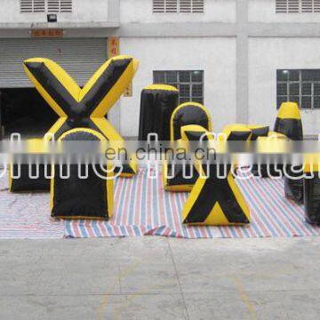 Cheap Inflatables Paintball Bunkers Obstacles Archery Used Laser Tag Inflatable X Air Bunker X X Paintball Brick Wall Bunker Set