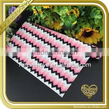 Pink crystal transfer resin iron on rhinestone sheet FHRM-004