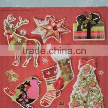 Christmas Decoration Best Selling Premium Wallpapers 3d Stickers