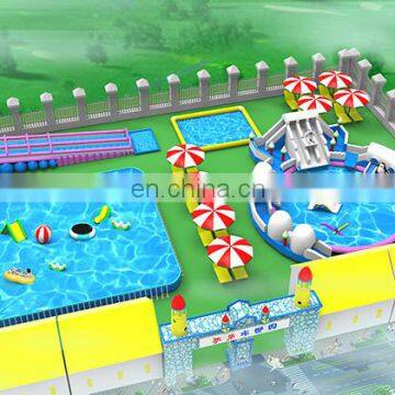 2019 High Quality Inflatable Water Swimming Pool Amusement Park Equipment for Sale photo-4