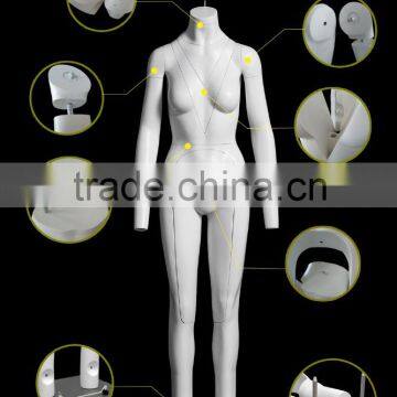 Wholesale Ghost Mannequin Invisibility Dummy Women model with magnetic Movable Dummy GH21