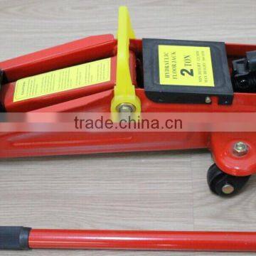 Professional 2ton 6.5kgs horizontal hydraulic jack