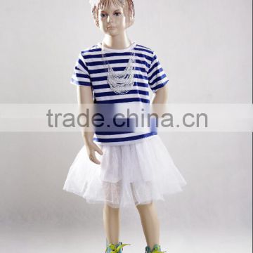 Cheap Full Body Child Mannequin Fiberglass Children Mannequin Realist Kids Dummy Manikin KD6