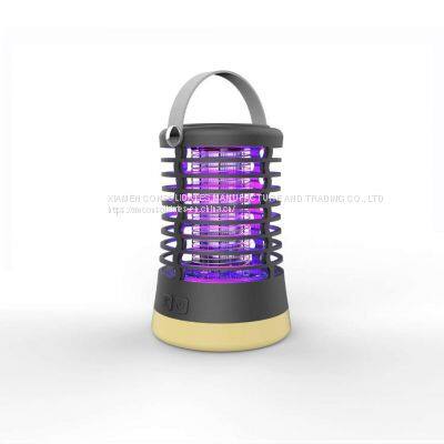 Electric UV LED Fly Trap Bug Zapper Mosquito Insects Killer Lamp Machine with Hook